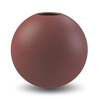 Vaso Sfera In Ceramica 20cm Nero - Design Scandinavo Fatto A Mano Per Interni Moderni - Foto 9