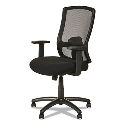 Alera Aleet4117B Etros Series 275 Lbs. Capacity High-Back Swivel/Tilt Chair - Black #TOP5