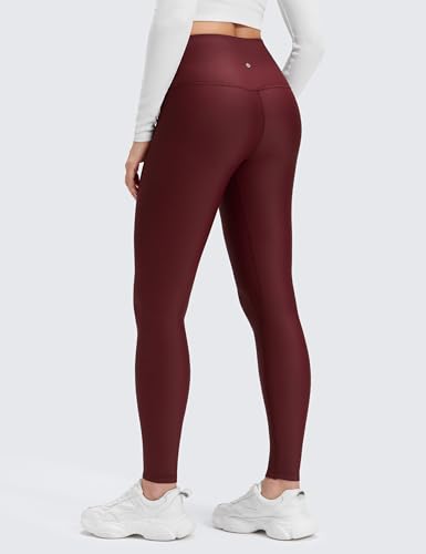 Image of CRZ YOGA Fleece Thermal Leggings 28'' | Thermal, Casual, Full Length, Winter, for Women