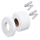 saum viebahn gardinenstoffe 【Breite Anwendung】: Dieses Heißsaumband kann auf Jeans, Röcke, Kleider und Hosen aus verschiedenen Stoffen aufgebracht werden, sofern diese nicht sehr glatt oder klebrig sind, wie z.Jeans, Baumwolle usw. Gut für Säume, keine Kissenbezüge nähen, doppelte Trägerbänder, Vorhänge.