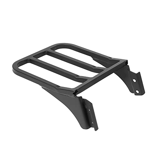 Porte-bagages arrière de moto pour Sportster XL 2004-2017 et Dyna noir robuste