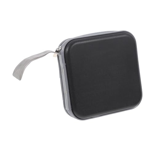 Cabilock Slot CD Case Zipper Holder Portable Disc Organizer for Home Travel Car Protects Your Music Games Video Discs Compact Design