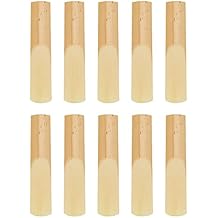10Pcs Saxophone Reeds,Orchestral Strings Accessories for Replacement,Tenor Saxophone Reeds