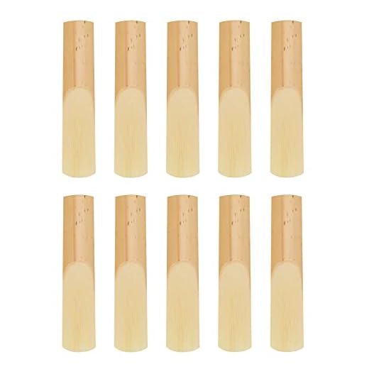10PCs Tenor Sax Reeds Tenor Saxophone Reeds Tenor Sax Accessories Woodwind Musical Instrument Accessories for Beginners Educators Students