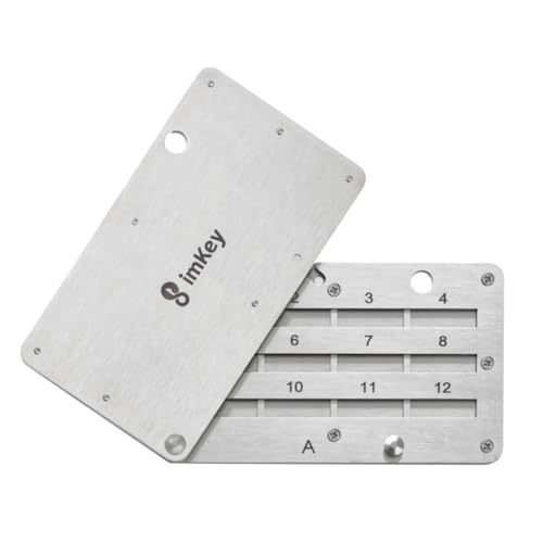 imKey S1 Fireproof Crypto Seed Storage Metal Wallet