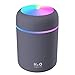 Humidificador de aromaterapia, 300ML Difusores de aceites esenciales, Difusor LED, Portátil Difusor de Aceites Esenciales, USB Mini Humidificador (A1)