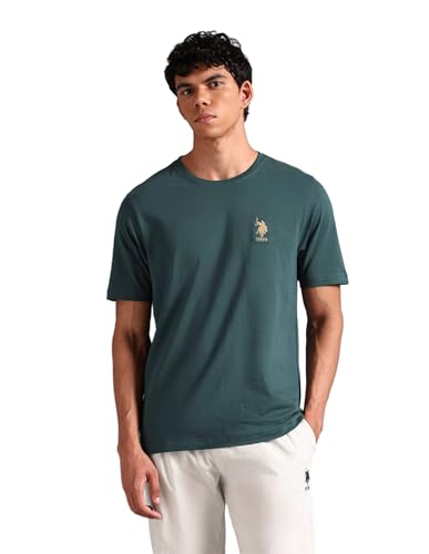 Image of U.S. Polo ASSN. Mens OEE12 Comfort Fit Pure Cotton Lounge T-Shirt