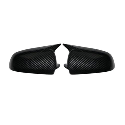 Coque rétroviseur aspect carbone pour Audi A3 A4 A6 | Finition Noir Brillant Haute Qualité