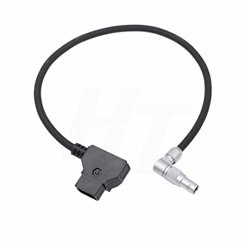 Cable D-tap a 2 pines de ángulo recto para alimentar cámaras Z CAM E2 en rodajes de cine móvil