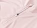 BASUDAM Women's Workout Shirts Quick Dry UPF 50+ Sun Protection Long Sleeve Quarter Zip Pullover Athletic T-Shirts Light Pink XL