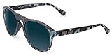Gafa de sol Skull Rider Shanghai Gafas, Azul, Talla única Unisex Adulto