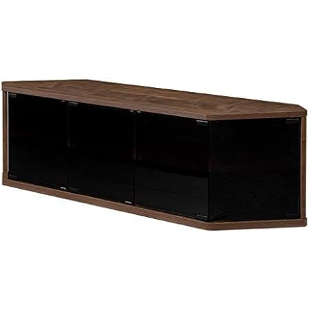 Amazon コーナーテレビ台 幅115 50型 50インチ Tv台 テレビラック テレビ台 コーナーラック コーナー 角 コンパクト 小型 おしゃれ 北欧 カントリー ローボード テレビ台 オンライン通販