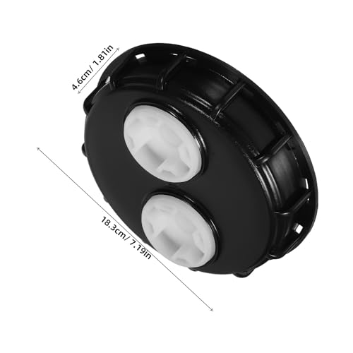 Tapa de contenedor IBC con ventilación doble para solucionar problemas de vacío 3