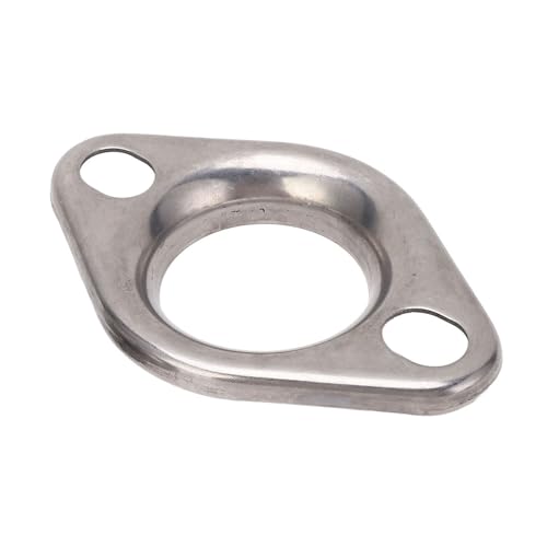 Brida del colector de escape Headerbs de 2 pulgadas en acero inoxidable con junta de 2 pernos 5