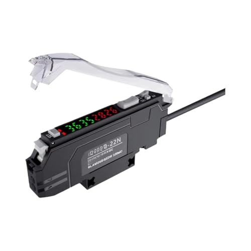 Capteur à fibre optique 350°C sonde coudée M3 M4 M6 réflexion diffuse pour automatisme