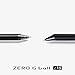 Zero G ball Standard Ballpoint Pen Set for Office/Work and School (Pack of 6) - 1.0mm Black Ink Ballpoint Pen, Retractable, No Smudge, Smooth Writing, Suitable for both Right/Left Handed