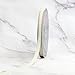 Creative Ideas Solid 3/8-Inch Grosgrain Ribbon, 50-Yard, Ivory