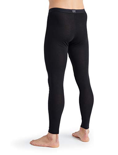 Icebreaker Men's Standard 175 Everyday Cold Weather Leggings-Wool Base Layer Thermal Pants with Fly3