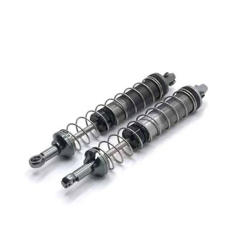 RC�V���b�N Compatible With WLtoys 12428 12429 104009 12401 12402 RC�J�[�A�b�v�O���[�h�����A�N�Z�T���[�p�[�c���^�������V���b�N�A�u�\�[�o�[(Gray)