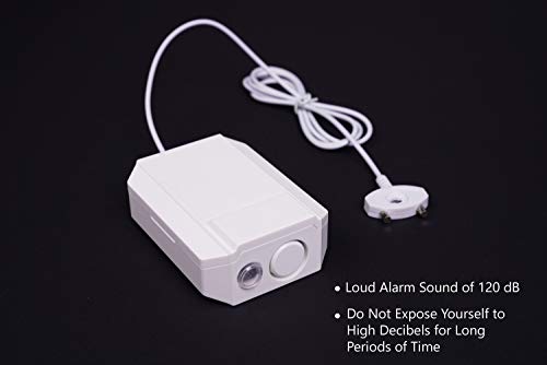 Instapark Water Alarm, 120Db Loud Alarm Audio And Bright Red And Yellow Led Flashing, Low Battery Alert, 4 Pack #TOP1