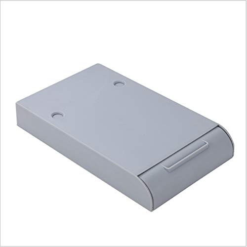 Preisvergleich Produktbild YAOL Selbstklebende Schublade Bleistiftablage, 2 pcs Versteckte Desktop-aufbewahrungsbox, Untertisch-Schubladenbox für Zuhause für Büro / Schule / Küche (Grau, A)