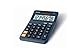 Casio Tischrechner MS-8E, 8-stellig, Währungsumrechnung, Gummifüße, Schnellkorrekturtaste, Solar-/Batteriebetrieb, silber