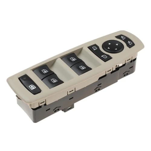 Interrupteur de commande de vitre électrique pour Megane III beige
