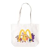 [McDonald's] マクドナルド ファミリー リサイクルトートバッグ マック 公認グッズ 買い付け商品 スーベニア エコバッグ 雑貨 ミニトート [並行輸入品]