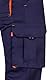 Velilla 103008S - Hose (Größe 34) Farbe marineblau und orange fluoreszierend