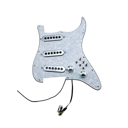 GaYouny Pickguard chargé tri-Sonic Beatrice (Color : A7) - Les Beatles, Paul McCartney, John Lennon, RIngo Starr, George Harrison GaYouny Pickguard chargé tri-Sonic Beatrice (Color : A7) – Image 3