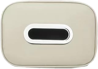 Car Tissue Holder for Omoda C5 Electric Sedan 2024 Tissue Box Cover Backseat Napkin Holder Storage Organization Keep Car Tidy Accessories,Beige