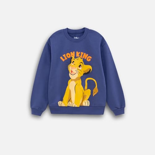 Image of Nap Chief Kids Cotton Official Disney The Lion King Characters Printed Co ord set for Boys & Girls, Sweatshirt and Joggers Clothing Set for Casual Wear