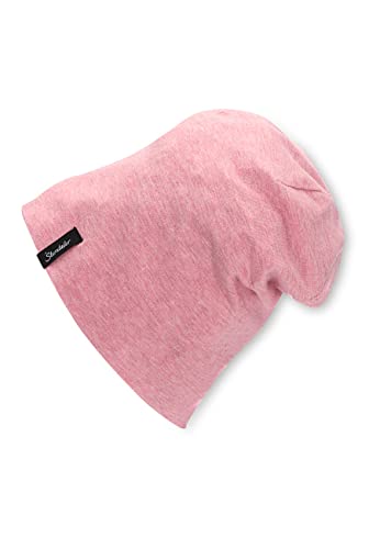 Babymütze Sterntaler OCS Beanie mit Umschlag in Rosa