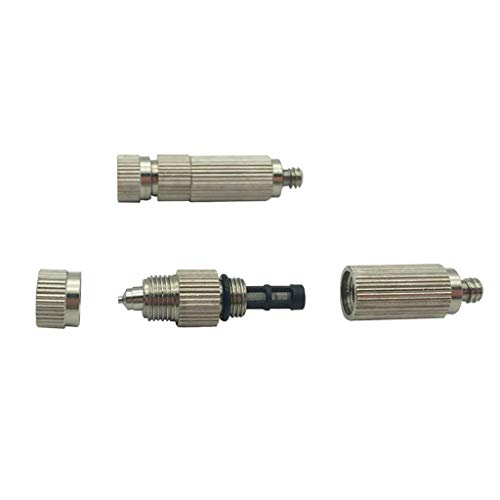 Hukezhu 5 PCs Three-Stage Filtered Copper-Plated Nickel High-Pressure Nozzle, Car Washer Water Jet High Pressure Power Washer Spray Nozzle