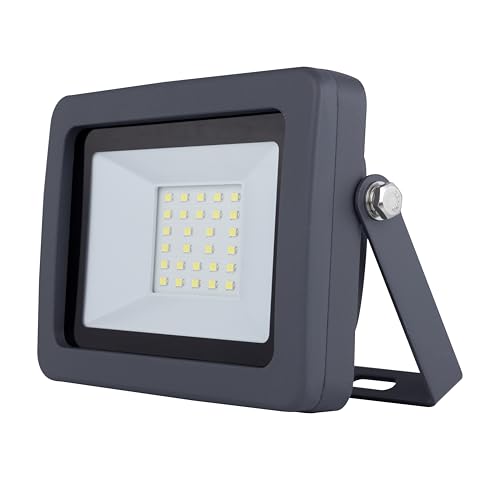 REV FLARE LED Strahler für außen – IP65, LED Lampe 20W, 1700lm, 6500K – ideal für Hofeinfahrten, Garagen & Hauseingänge, anthrazit REV FLARE LED Strahler für außen – IP65, LED Lampe 20W, 1700lm, 6500K – ideal für Hofeinfahrten, Garagen & Hauseingänge, anthrazit