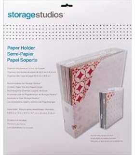 Advantus Crafts (2-Pack) Storage Studios Paper Holder 12.5 inch x 13 inch x 2.625 inch CH92600