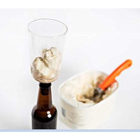 Float Buddy. Soda Float Glass: insert into Bottle, add Ice Cream, Enjoy! Cover