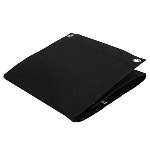 Atyhao Vertical Garden Wall Hanging Planter With 3 Pockets 5Pcs Plant Growing Bags Wall Mounted Degradable 3Pockets Planter Garden Accessory Wall Mounted Hanging Wall Planter Fence Balcony (Black) #TOP4