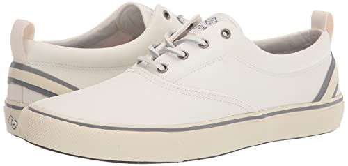 Sperry Men's Striper Ii Cvo Seacycled Sneaker, White Nylon, 10.5 #TOP6