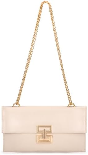 XquiziFit Shoulder Bag for Women Hobo Purses Handbag PU Leather Beige