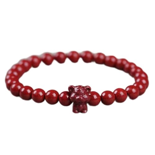 Cristal naturel de cinabre rouge pour attirer l'argent la prospérité et la chance durable