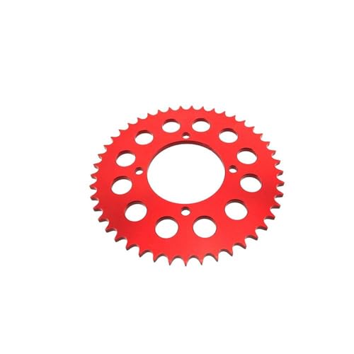 Couronne arrière 428 45 dents en aluminium usiné CNC pour personnaliser votre pit bike dirt