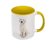 cucciolo di labrador miele Amichevole: la sua dimensione di 360 ml è perfetta per tutte le tue bevande preferite. Con un'altezza di 96 mm e un diametro di 81 mm, è comodo da tenere.