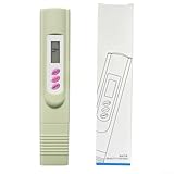 Yuanpgky Probador digital LCD de calidad del agua con medición de PPM para agua del grifo, piscinas, acuarios y pruebas de seguridad alimentaria, rango de 0 a 9990 ppm con sujeción