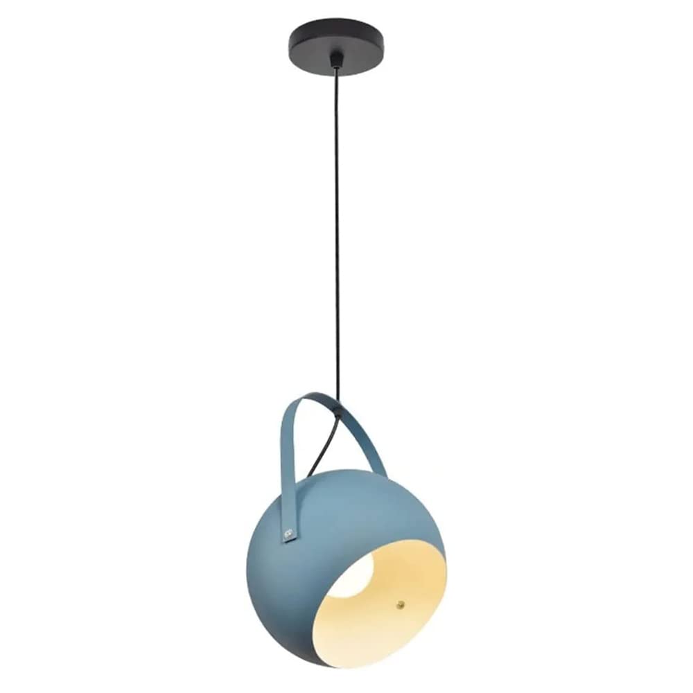 HXYSXHJUO Macaron Rotatable Pendant Light Fixture - Colorful Aluminum Chandelier for Home(C,25X35CM)
