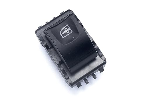 Interrupteur leve-vitre electrique Scenic Megane 3 bouton commutation commande passager - 2