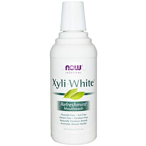 Now Foods, Solutions, Xyli-White Mouthwash, Refreshmint, 16 fl oz (473 ml)