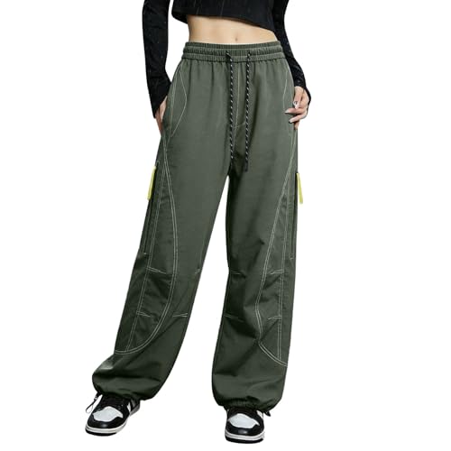 Pantalon de randonnée pour femme imperméable et léger imperméable taille haute ample