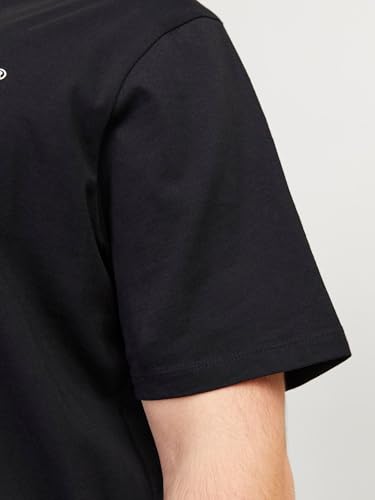 Jack & Jones Jjecorp Logo Tee Ss Crew Neck Noos Pls Camiseta, Black, 3XL Grande