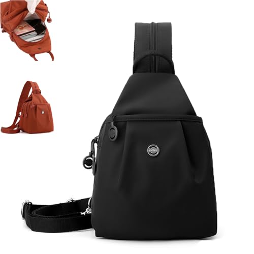 Waterproof 2-Way Commuter Bag, Anti-Theft, Large Capacity Oxford Convertible Shoulder Travel Bag